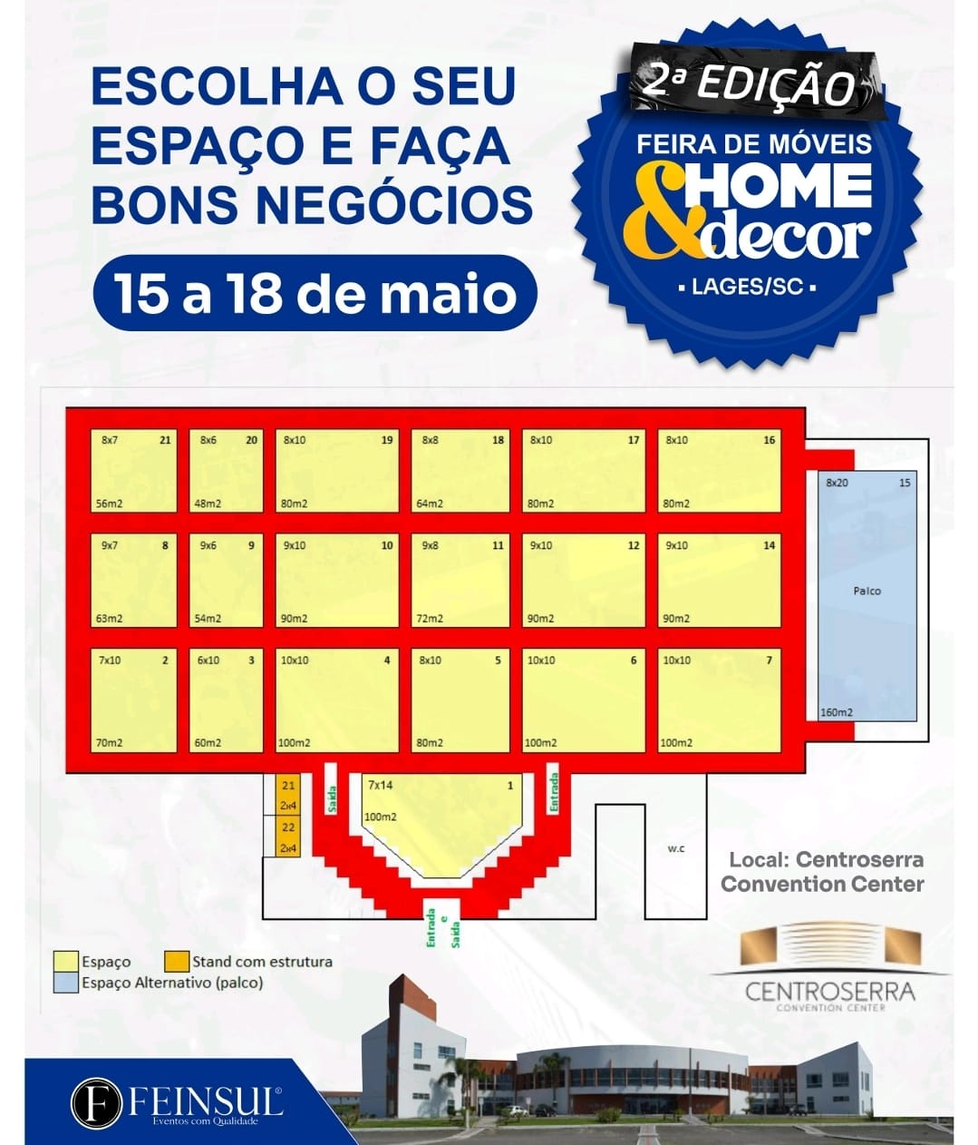 Mapa da Feira